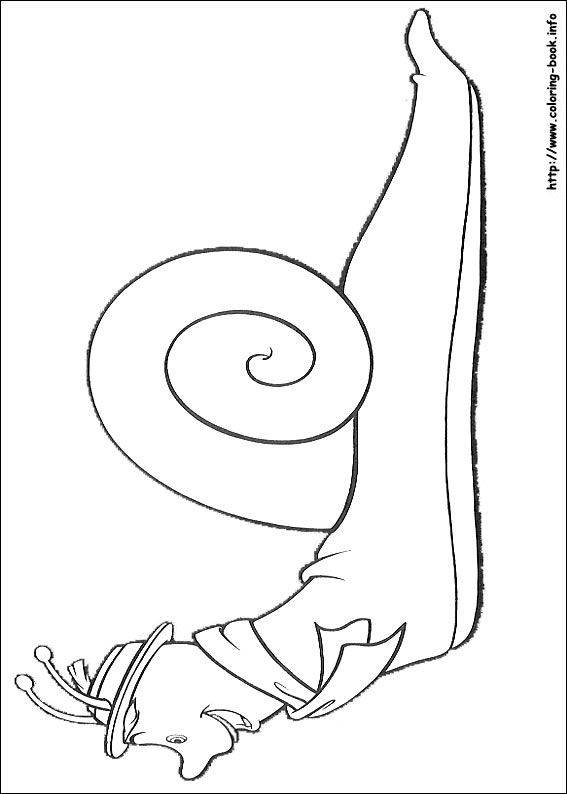 The Magic Roundabout coloring picture